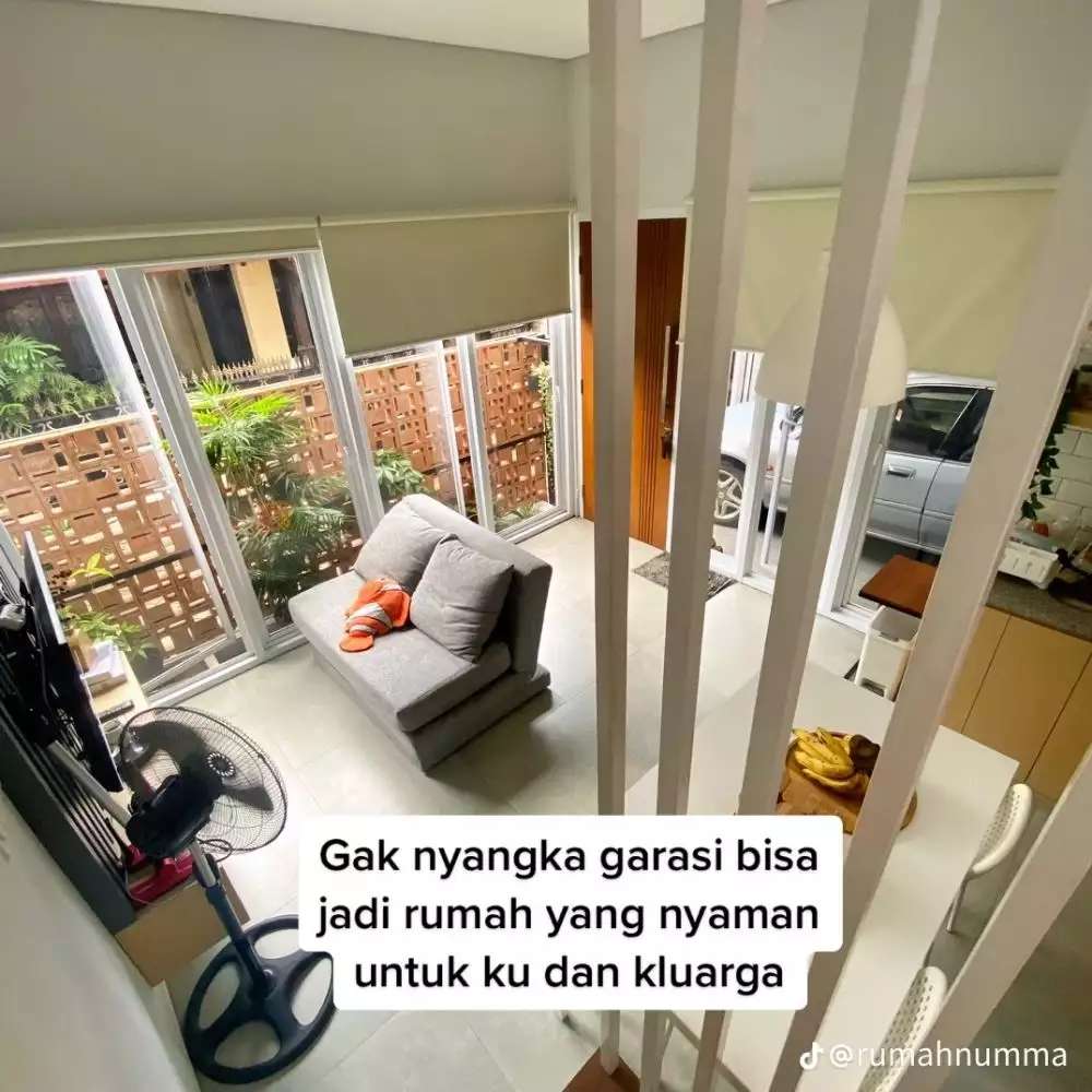 10 Transformasi Garasi Kecil Disulap Jadi Rumah Bertingkat yang Mewah & Estetik, Bak Hunian Orang Kaya!