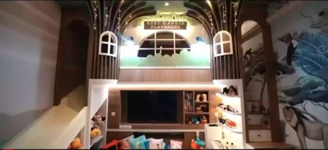 Serasa di Disneyland, 10 Potret Kamar Baru Arsy & Arsya Hermansyah di Istana Cinere, Bak Negeri Dongeng!