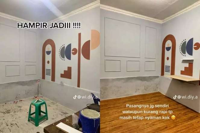 10 Potret Makeover Gudang Kumuh & Seram Jadi Kamar Estetik Ala Pinterest, Hasilnya Bikin Melongo!