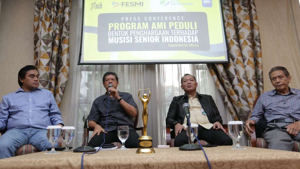 AMI Beri Bantuan BPJS Ketenagakerjaan untuk Musisi Senior