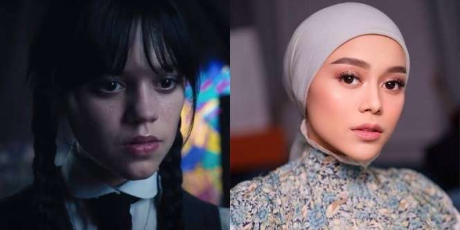 Adu Gaya Lesti Kejora VS Jenna Ortega Pemeran `Wednesday` yang Disebut Mirip, Bak Pinang Dibelah Dua?