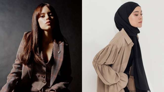 Adu Gaya Lesti Kejora VS Jenna Ortega Pemeran `Wednesday` yang Disebut Mirip, Bak Pinang Dibelah Dua?