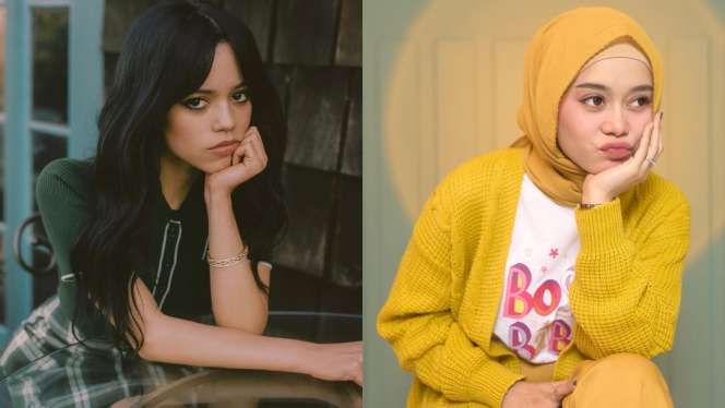 Adu Gaya Lesti Kejora VS Jenna Ortega Pemeran `Wednesday` yang Disebut Mirip, Bak Pinang Dibelah Dua?