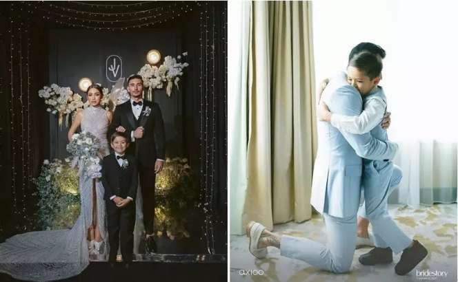 Potret 6 Seleb yang Menikah Didampingi Anak, Bahagianya Dua kali Lipat!