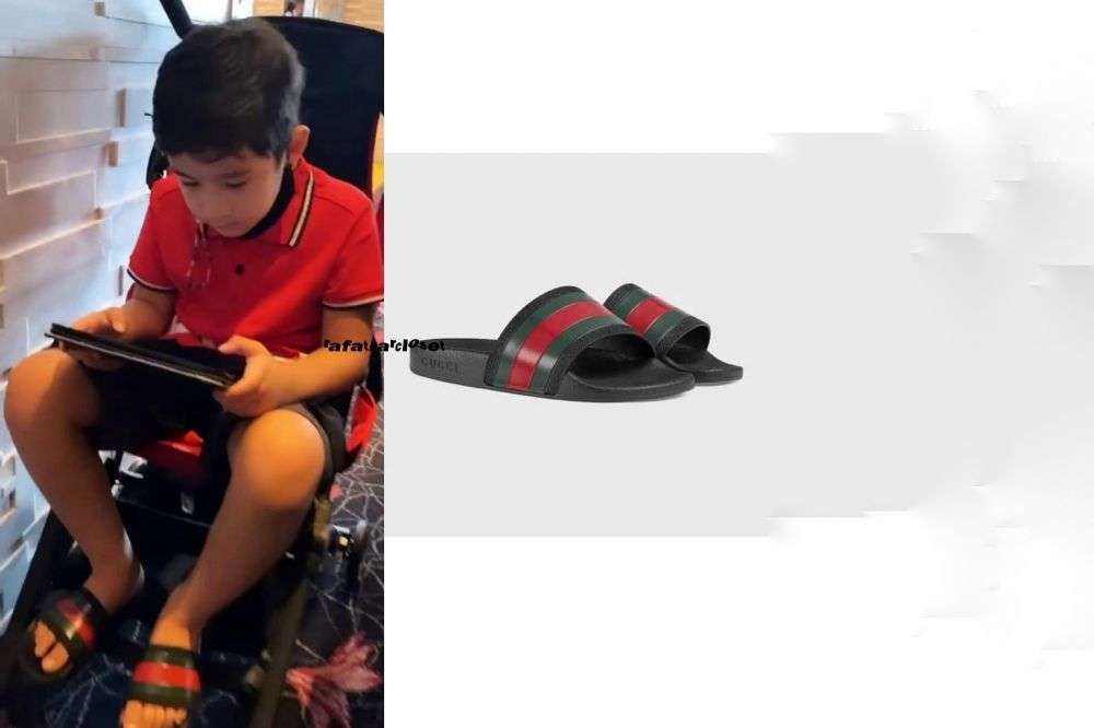 Deretan Sandal Milik Rafathar, Harganya Bikin Geleng-geleng