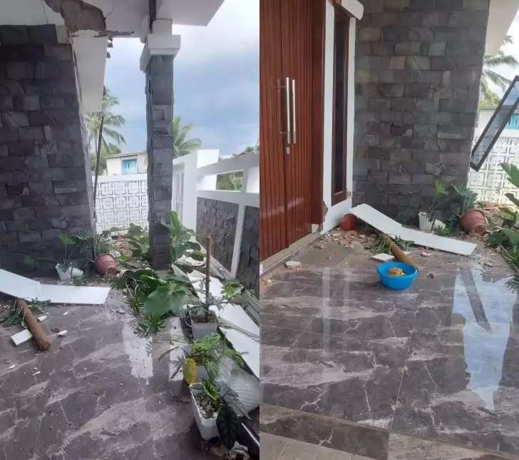 Baru Dihuni 8 Bulan, Rumah Gedongan Ini Hancur Karena Gempa Cianjur, Lihat 11 Potretnya Miris Banget!