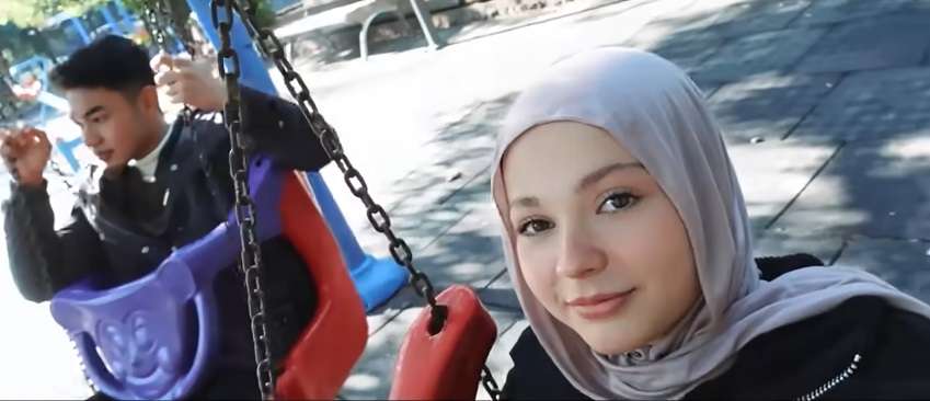 Potret Fiki Naki dan Tugba Main di Taman Turki, Netizen Doakan Berjodoh!