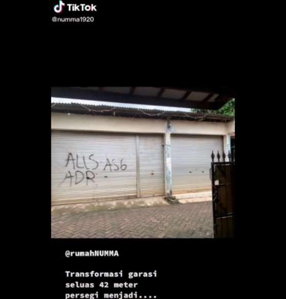 Potret Bekas Garasi Disulap Jadi Rumah Mewah, Hasilnya Bikin Melongo!