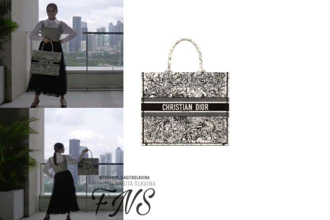 Potret Totebag Nagita Slavina, Harganya Bikin Kantong Menjerit!