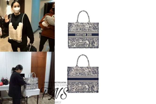Potret Totebag Nagita Slavina, Harganya Bikin Kantong Menjerit!