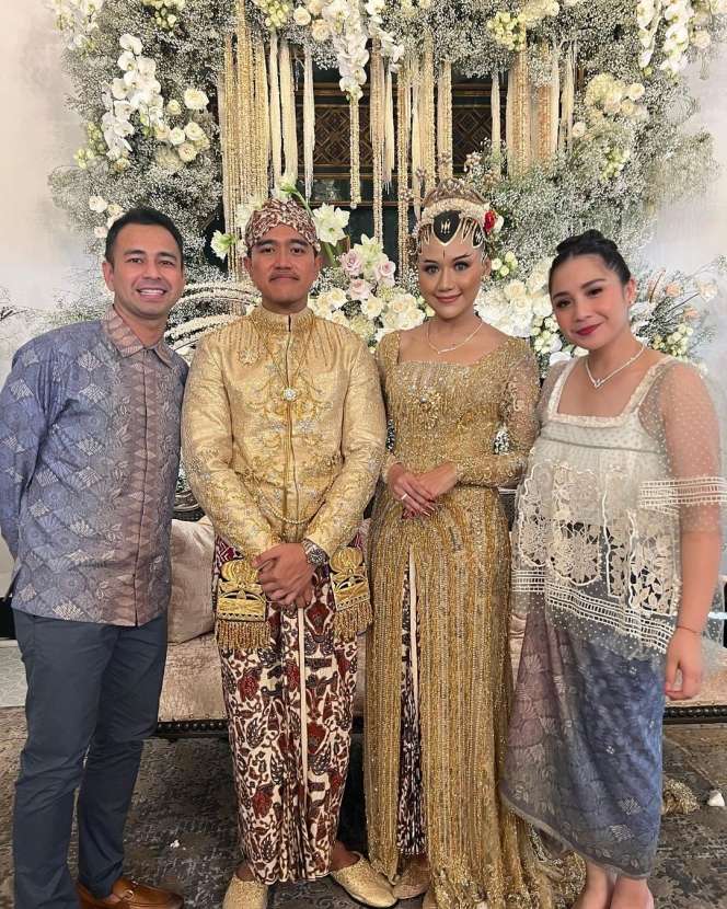 Potret Artis yang Hadir di Nikahan Kaesang Pangarep dan Erina Gudono