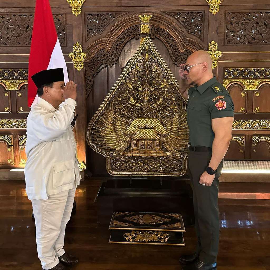 Potret Deddy Corbuzier Terima Pangkat Letkol Tituler Angkatan Darat, Berapa Gajinya?