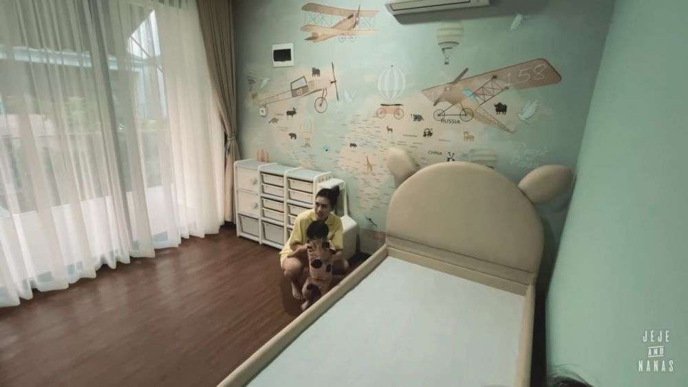 10 Potret Kamar Anak Kembar Syahnaz Sadiqah & Jeje, Bak Istana Boneka, Keren Banget!