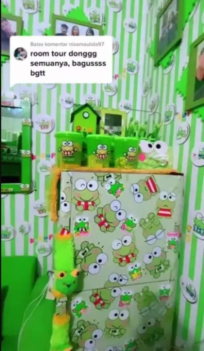 Potret Rumah Unik Bertema Keroppi, Isi Dalamnya Bikin Melongo!