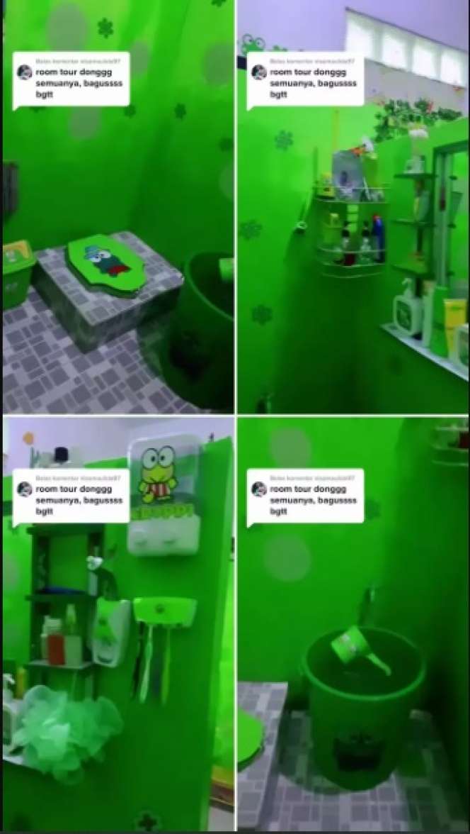 Potret Rumah Unik Bertema Keroppi, Isi Dalamnya Bikin Melongo!