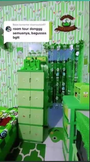 Potret Rumah Unik Bertema Keroppi, Isi Dalamnya Bikin Melongo!