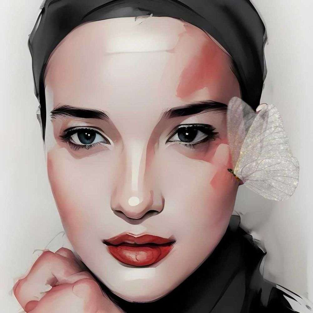 Tampilan Avatar AI Seleb Berhijab, Dinda Hauw Bikin Melongo