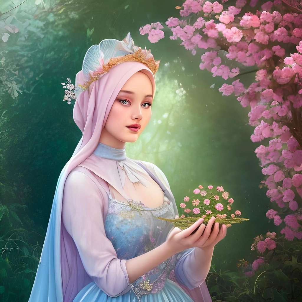 Tampilan Avatar AI Seleb Berhijab, Dinda Hauw Bikin Melongo