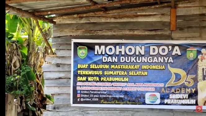 Potret Rumah Sridevi Juara D`Academy 5 di Kampung Halaman, Hanya Berdinding Kayu, Jauh Dari Kesan Mewah!