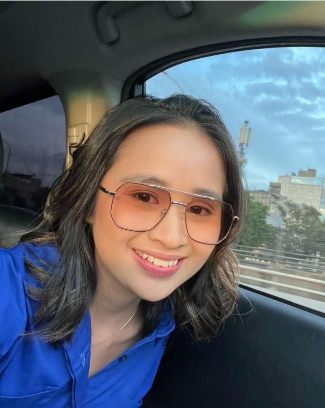Potret Gritte Agatha yang Jadi Wartawan, Tepis Isu Berhenti dari Dunia Akting
