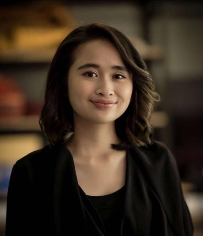 Potret Gritte Agatha yang Jadi Wartawan, Tepis Isu Berhenti dari Dunia Akting