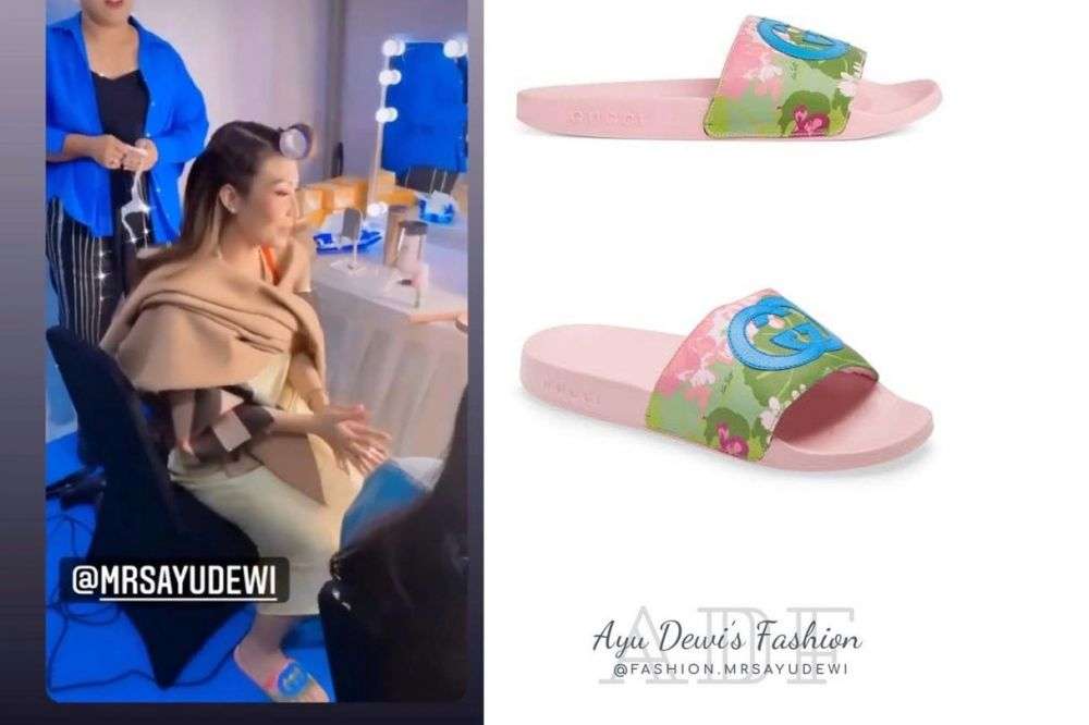 Potret Ayu Dewi Tampil Kece Gunakan Sandal, Total Harganya Bisa Buat DP Rumah!