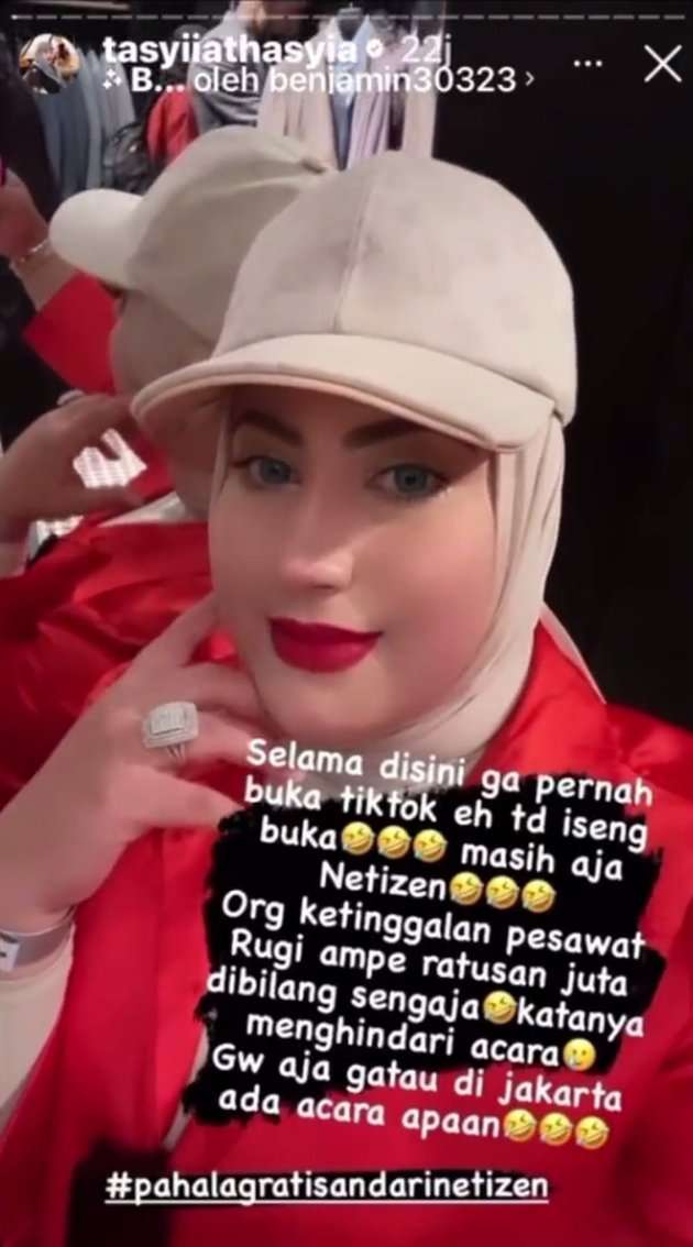 Sedang Liburan di Dubai, Tasyi Athasyia Dituding Hindari Acara Tasya Farasya