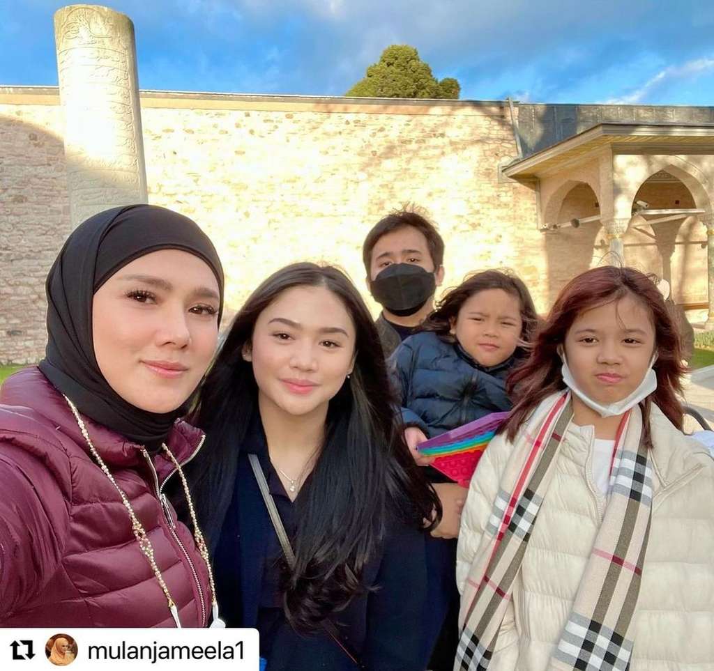 Potret Kedekatan Shafeea Ahmad dan Tiara Anak Mulan Jameela, Tetap Akur Meski Beda Ayah