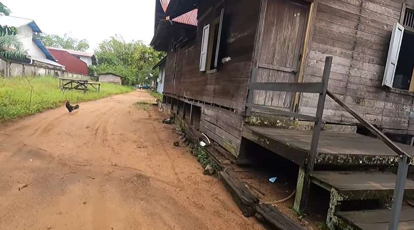 Potret Kampung Arab di Pedalaman Kalimantan, Warganya Cantik-cantik, Rumahnya Unik!