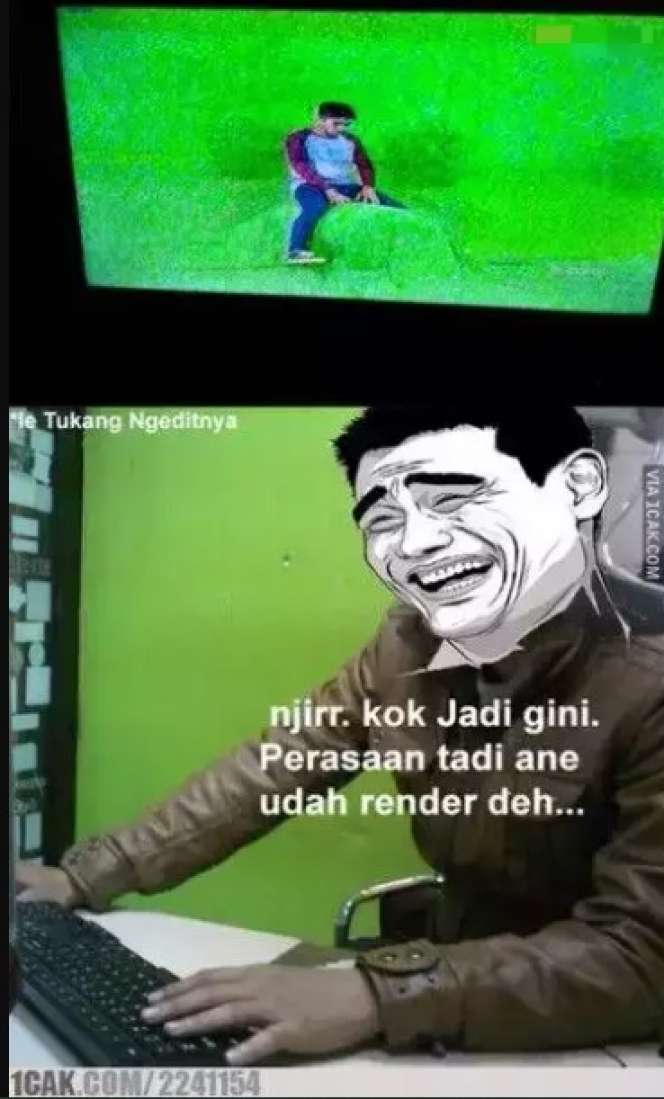 10 Potret Editing Adegan Sinetron Hasilnya Bikin Ngakak, Nggak Habis Pikir!