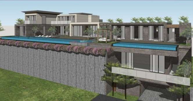 8 Potret Desain Villa Raffi Ahmad di Bali, Super Mewah Dikelilingi Lautan, Capai Rp200 Miliar?