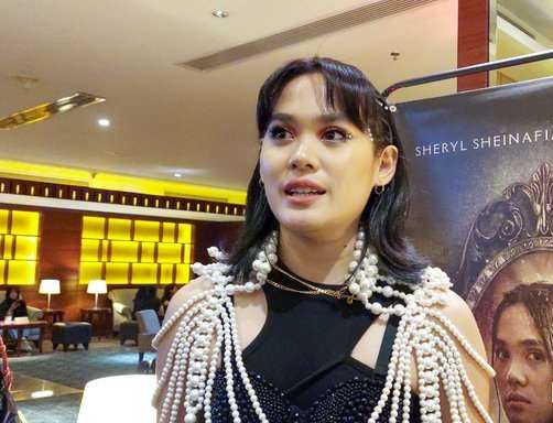 Penakut, Potret Sheryl Sheinafia Diganggu Setan di Lokasi Syuting