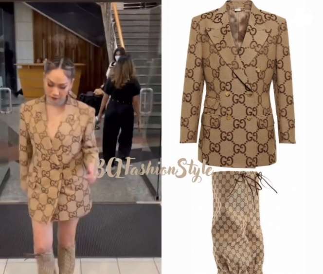 Potret Outfit BCL yang Nyentrik, Baju Menyerupai Celana Jeans Harganya Selangit