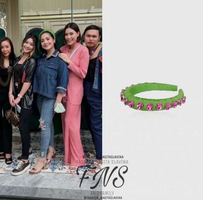 Potret Koleksi Ikat Rambut dan Bandana Nagita Slavina, Termurah Rp2 Juta!