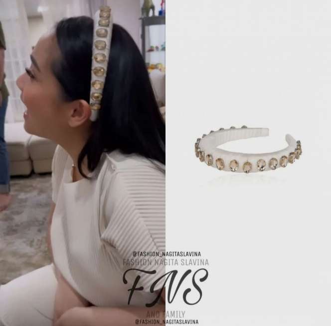 Potret Koleksi Ikat Rambut dan Bandana Nagita Slavina, Termurah Rp2 Juta!