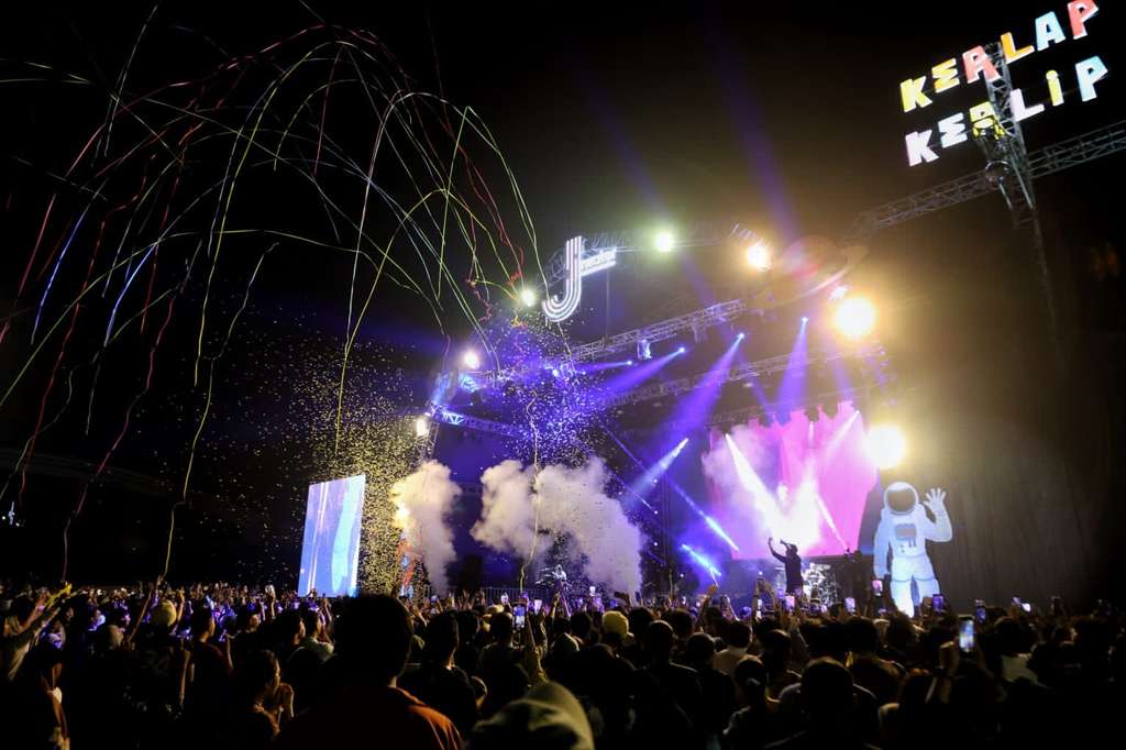 Agnez Mo Meriahkan Festival Musik Kerlap-Kerlip 2022