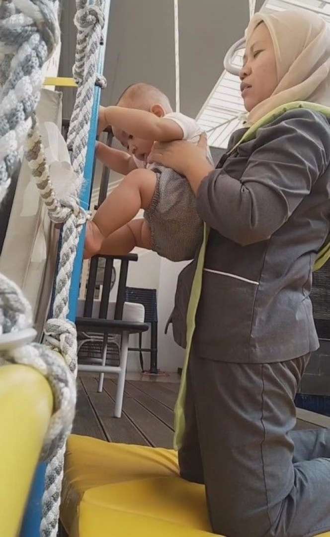 Potret Tempat Gym Khusus Rayyanza 'Cipung'