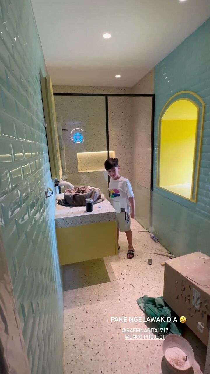 10 Potret Kamar Rafathar & Rayyanza di Rumah Baru, Super Keren, Ada Playground Pribadi Bak Miniatur Dufan!