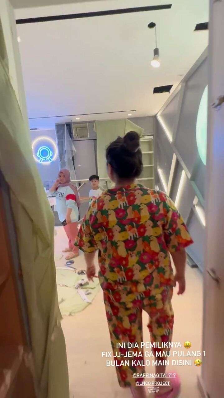 10 Potret Kamar Rafathar & Rayyanza di Rumah Baru, Super Keren, Ada Playground Pribadi Bak Miniatur Dufan!