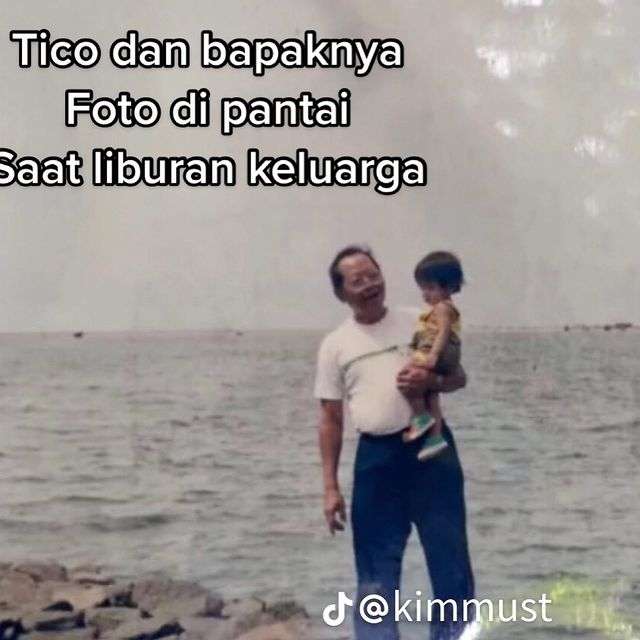 Potret Tiko Bersama Bu Eny dan Sang Ayah saat Masih Kecil, The Real Orang Kaya!
