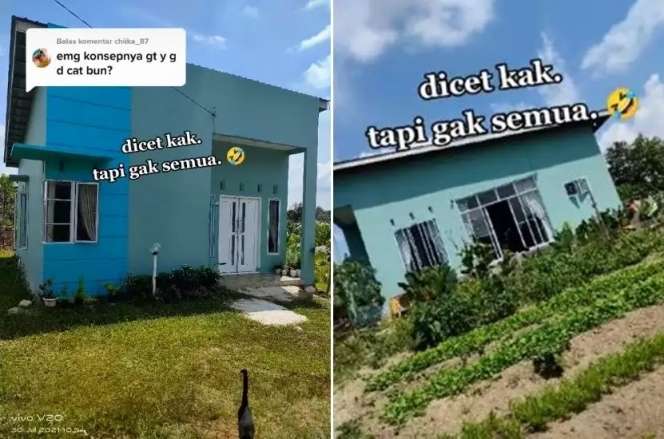 9 Potret Rumah Mewah di Tengah Sawah, Dalamnya Bak Toko IKEA, Ada Minibar & Kolam Renang!