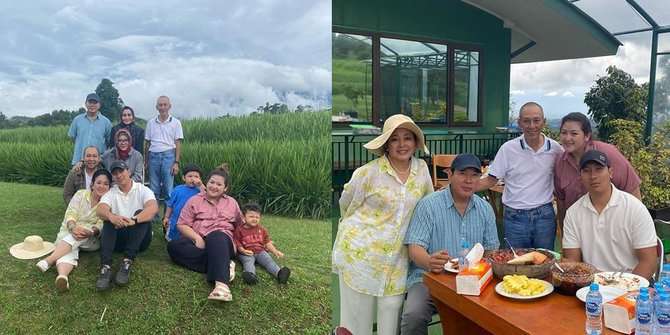 Potret Keseruan Keluarga Cendana Nikmati Tahun Baru 2023, Anak Tommy Soeharto Bikin Salfok!
