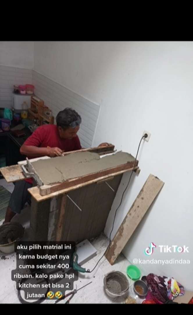 Potret Transformasi Dapur Rumah Subsidi, Dari Lahan Kosong Jadi Mini Bar Estetik!