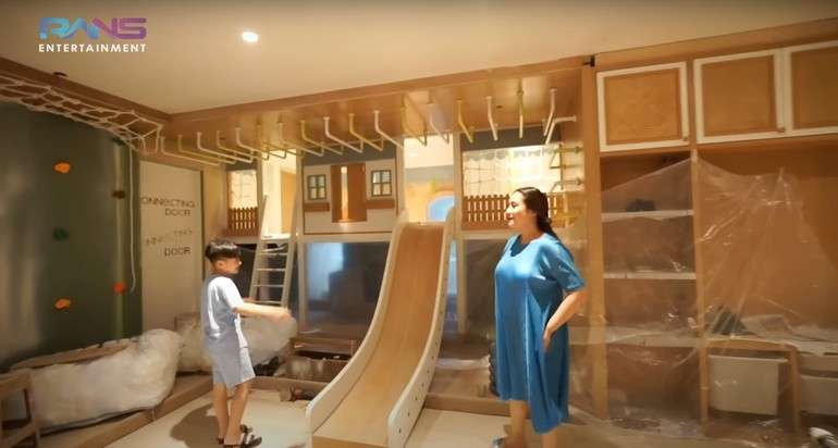 10 Potret Isi Rumah Raffi Ahmad Hampir Selesai Dibangun, Taman Bermain Anak Bikin Salfok, Super Mewah! 