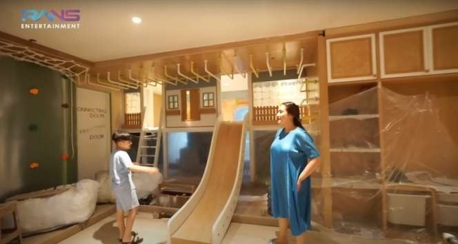 10 Potret Isi Rumah Raffi Ahmad Hampir Selesai Dibangun, Taman Bermain Anak Bikin Salfok, Super Mewah! 