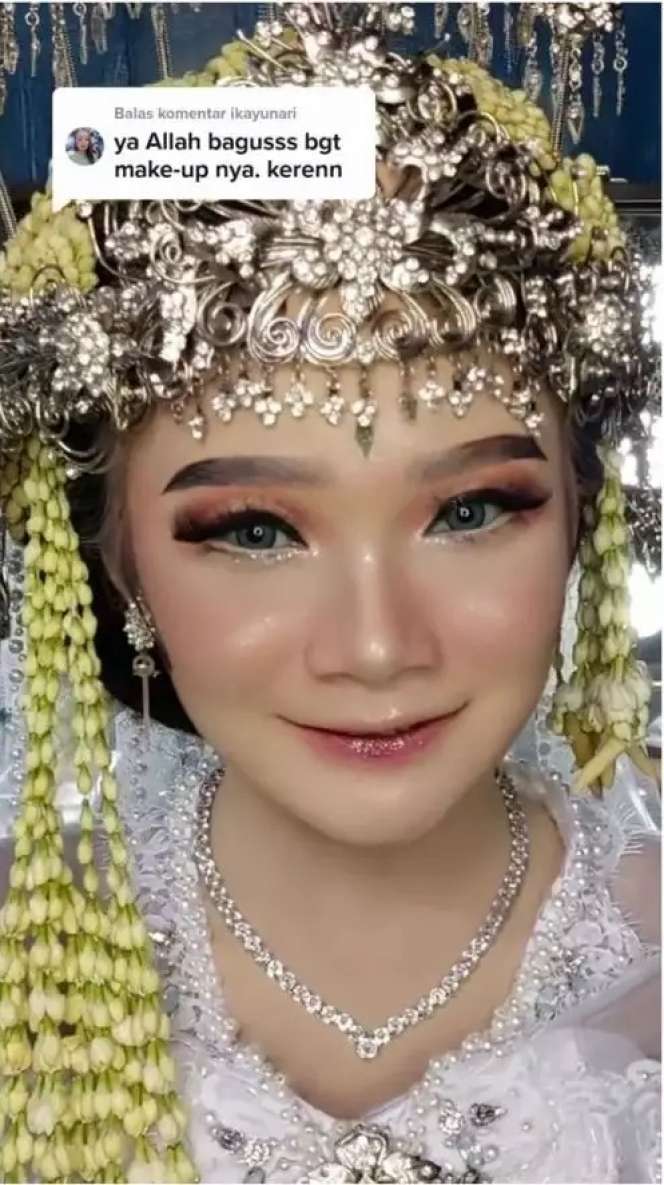 Transformasi Gadis Desa Berkulit Eksotis Dirias MUA Jadi Pengantin Sunda, Dipuji Bak Barbie Hidup!