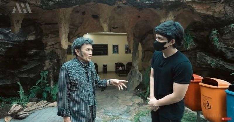 10 Potret Rumah Mewah Rhoma Irama Jadi Sorotan, Ada Musala Berbentuk Gua & Pohon Raksasa!