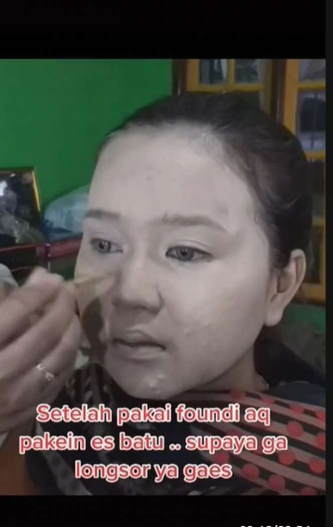 Potret Transformasi Makeup Pengantin yang Alami Jerawat Parah, Hasil Riasannya Bikin Melongo!