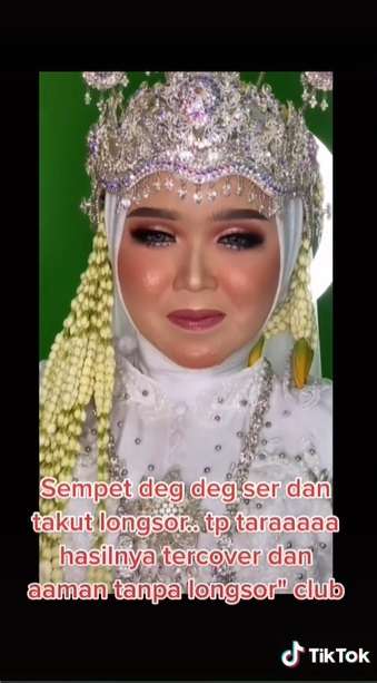 Potret Transformasi Makeup Pengantin yang Alami Jerawat Parah, Hasil Riasannya Bikin Melongo!