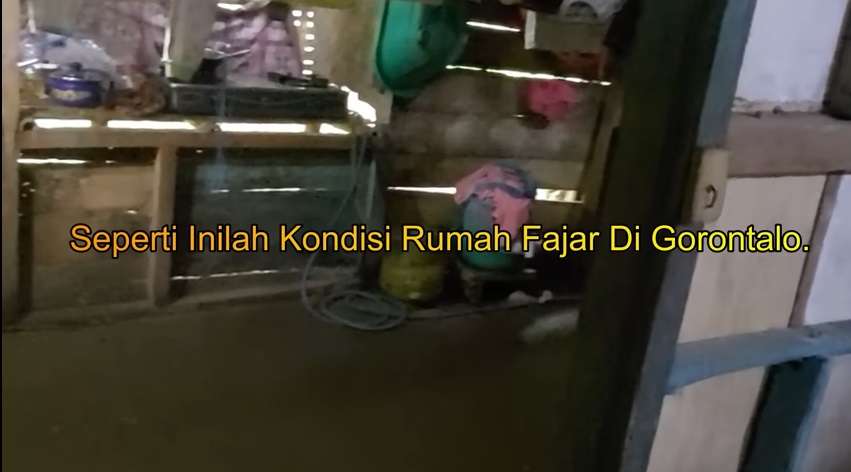 Potret Rumah Fajar Sadboy di Gorontalo, Ternyata Jauh Dari Kesan Mewah!